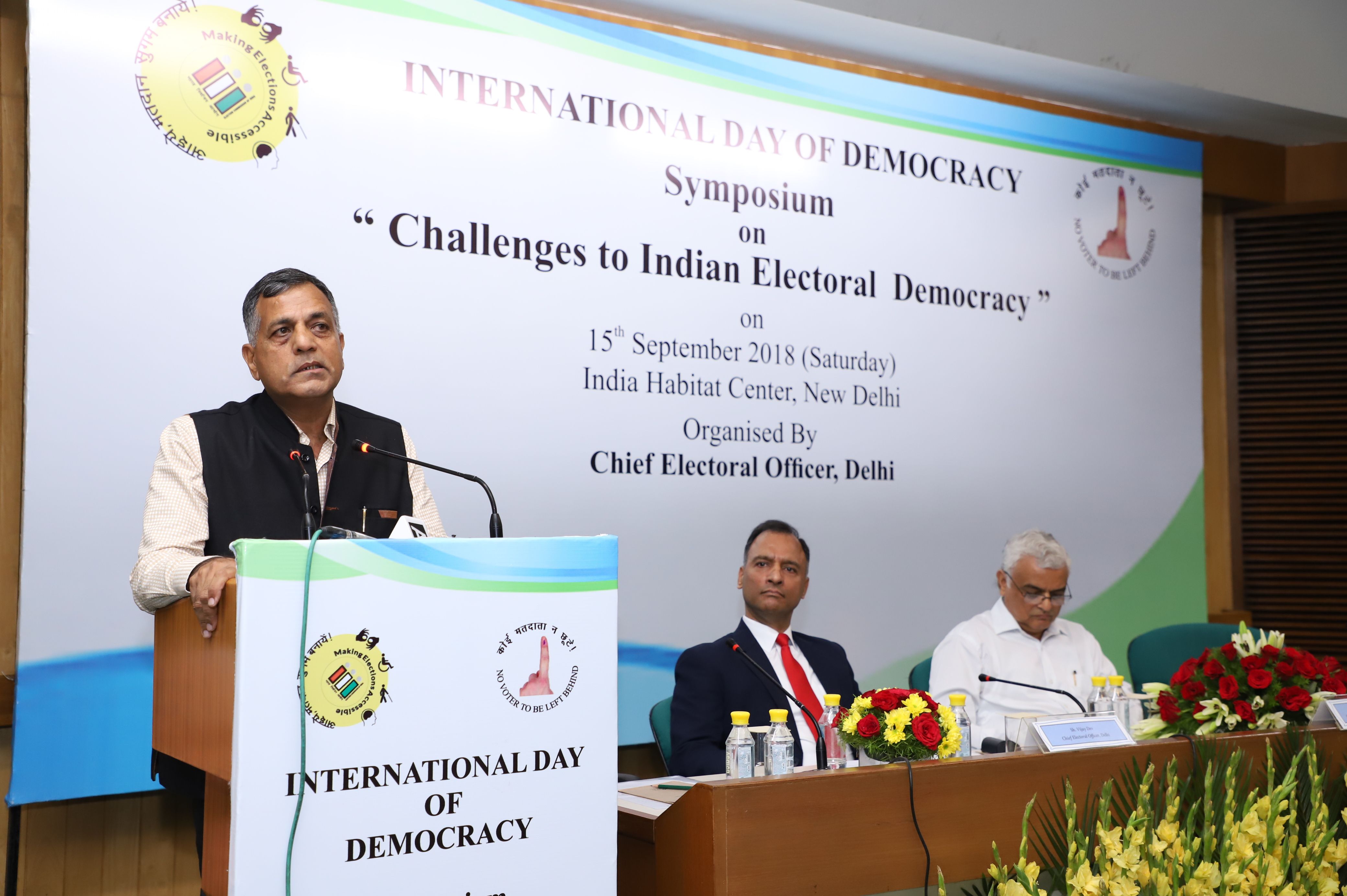 Part-3: Symposium on the Day of Democracy at India Habitat Centre