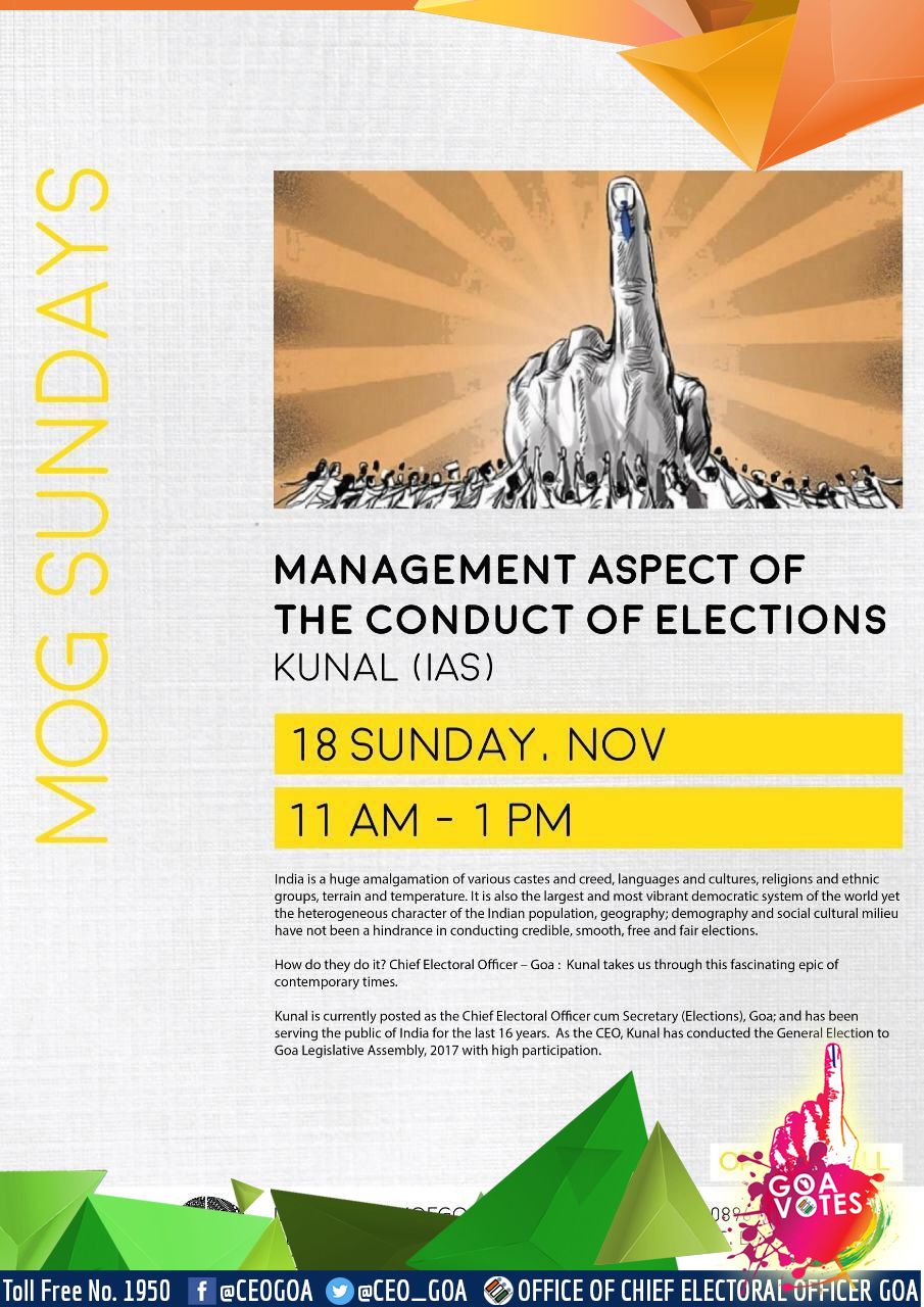 Management Aspect of the Conduct of Elections.