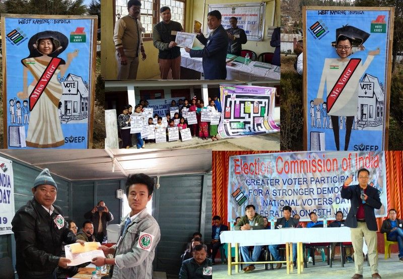 Glimpses of NVD celebrated across the state of Arunachal Pradesh on 25th Jan, 2019.