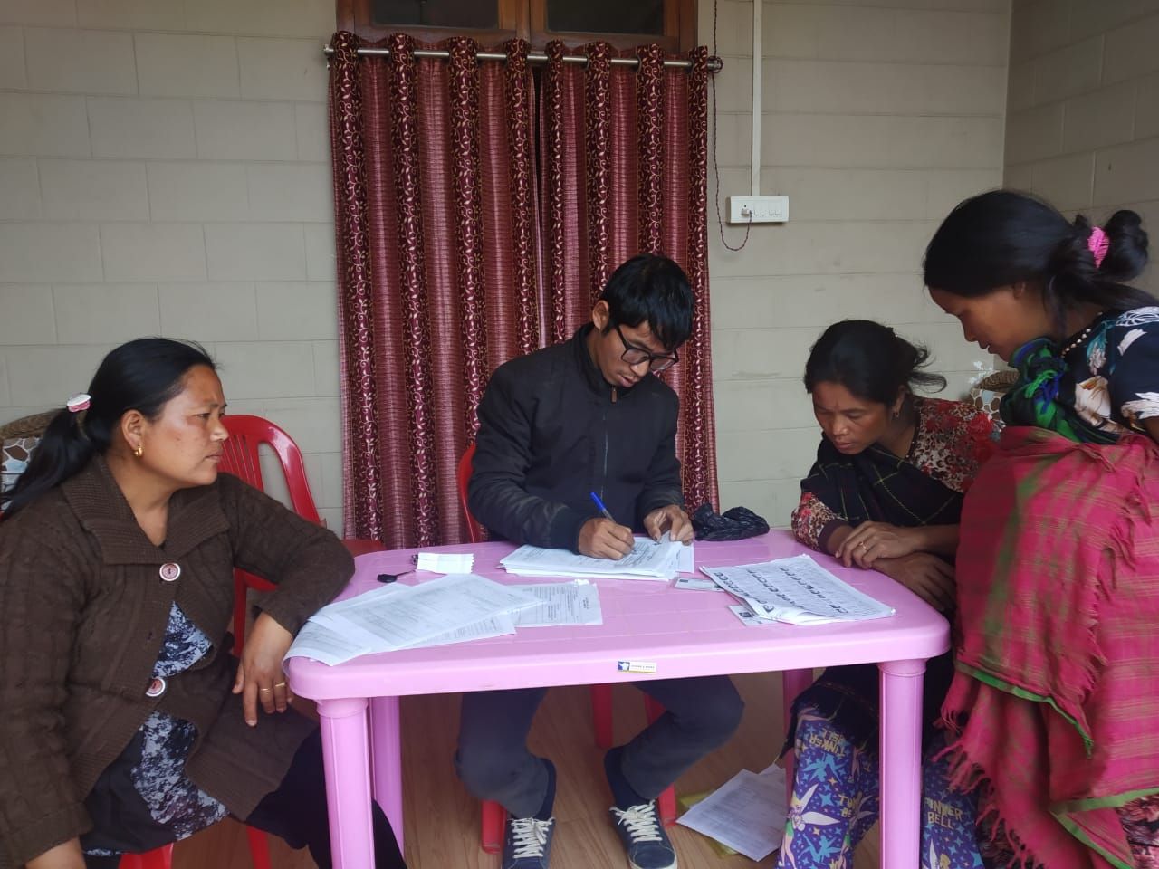 Chandel District Special enrollment camps for left out eligible voters (6)