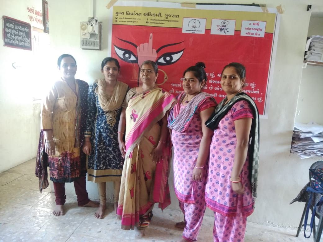 International women Day celebration Amreli