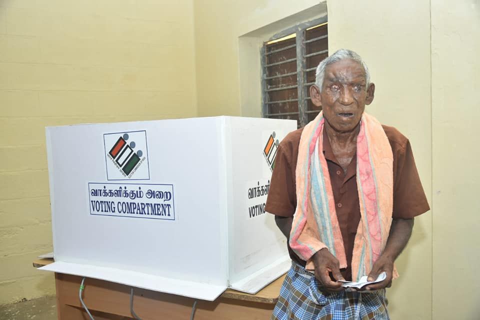 Glimpses of Polling at Puducherry 3.jpg