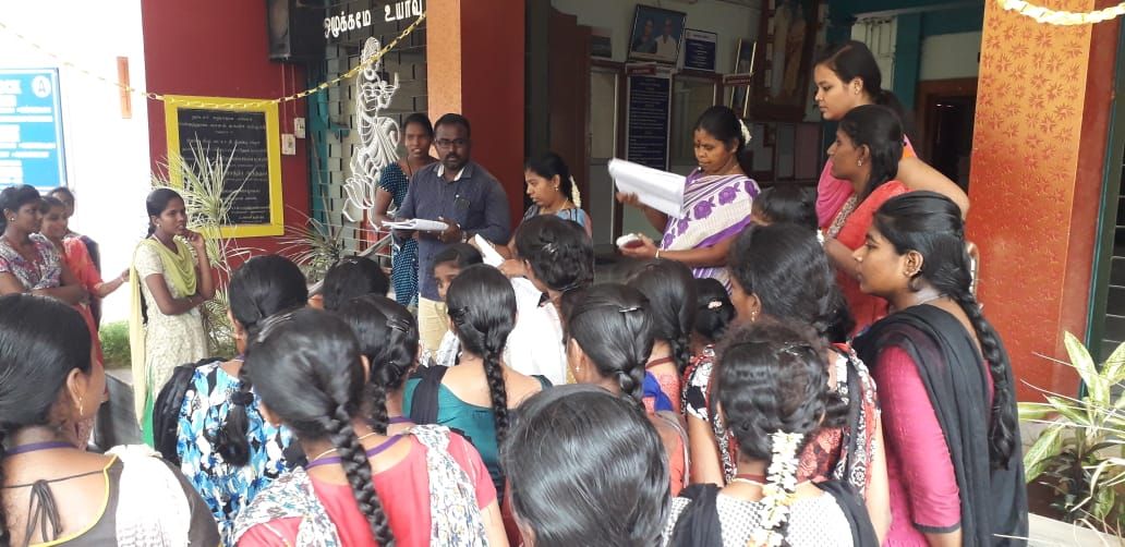 Special Camp Awareness colleges in Madurai District 09.08.2019