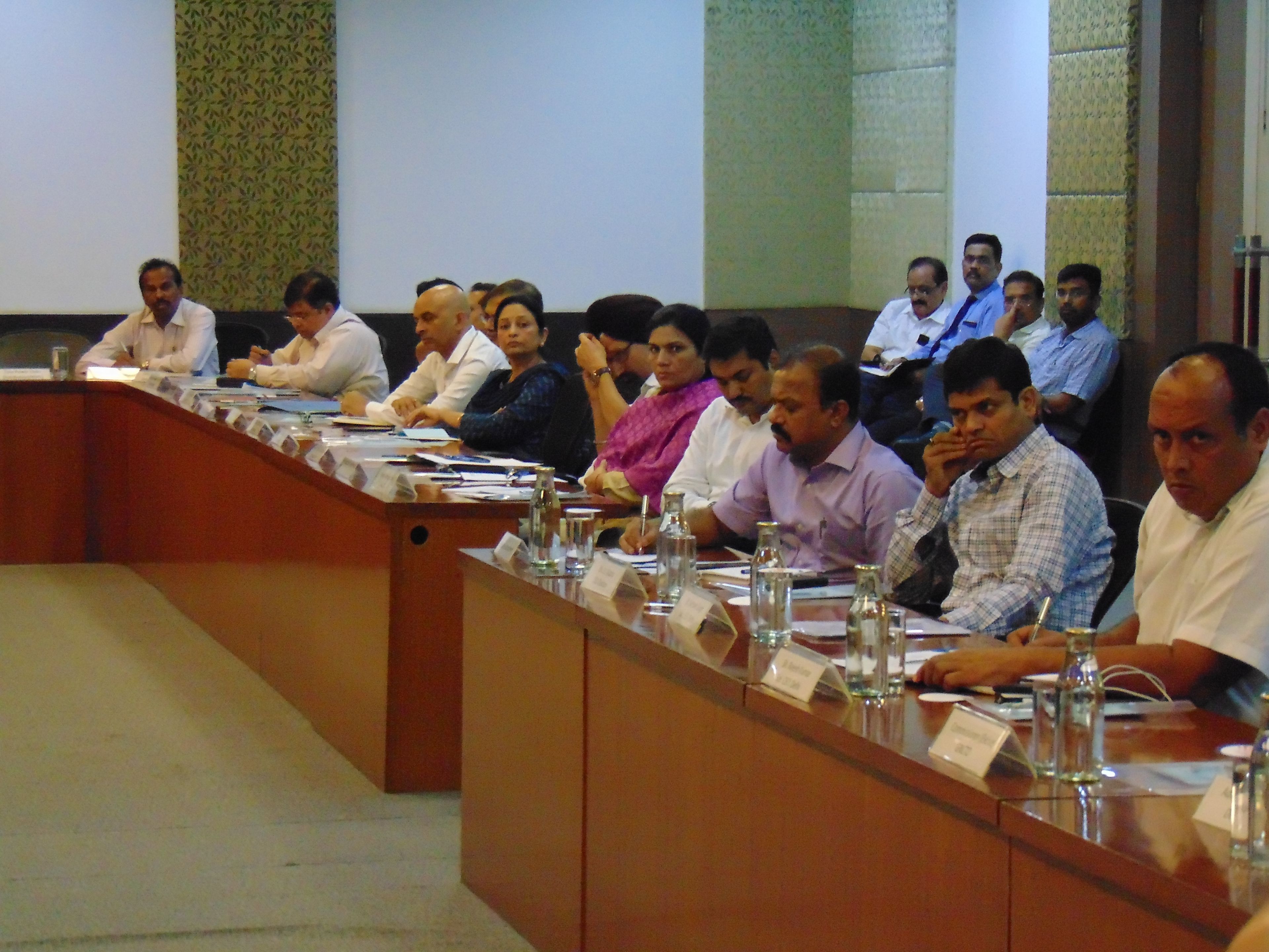 Review Meeting by Senior Officers of Election Commission of India with DM/DEOs, DCPs and Nodal Officers about the Poll Preparedness for Delhi Legislative Assembly Election 2020 at NDMC Convention Hall, 1st Floor, Jai Singh Road, New Delhi