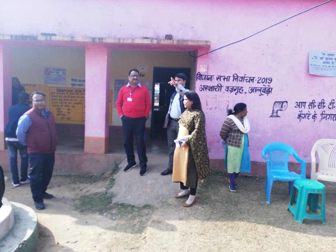 Observer inspected various polling stations DEO PAKUR