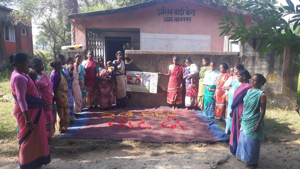 Women made awarenes in Anganwadi centers