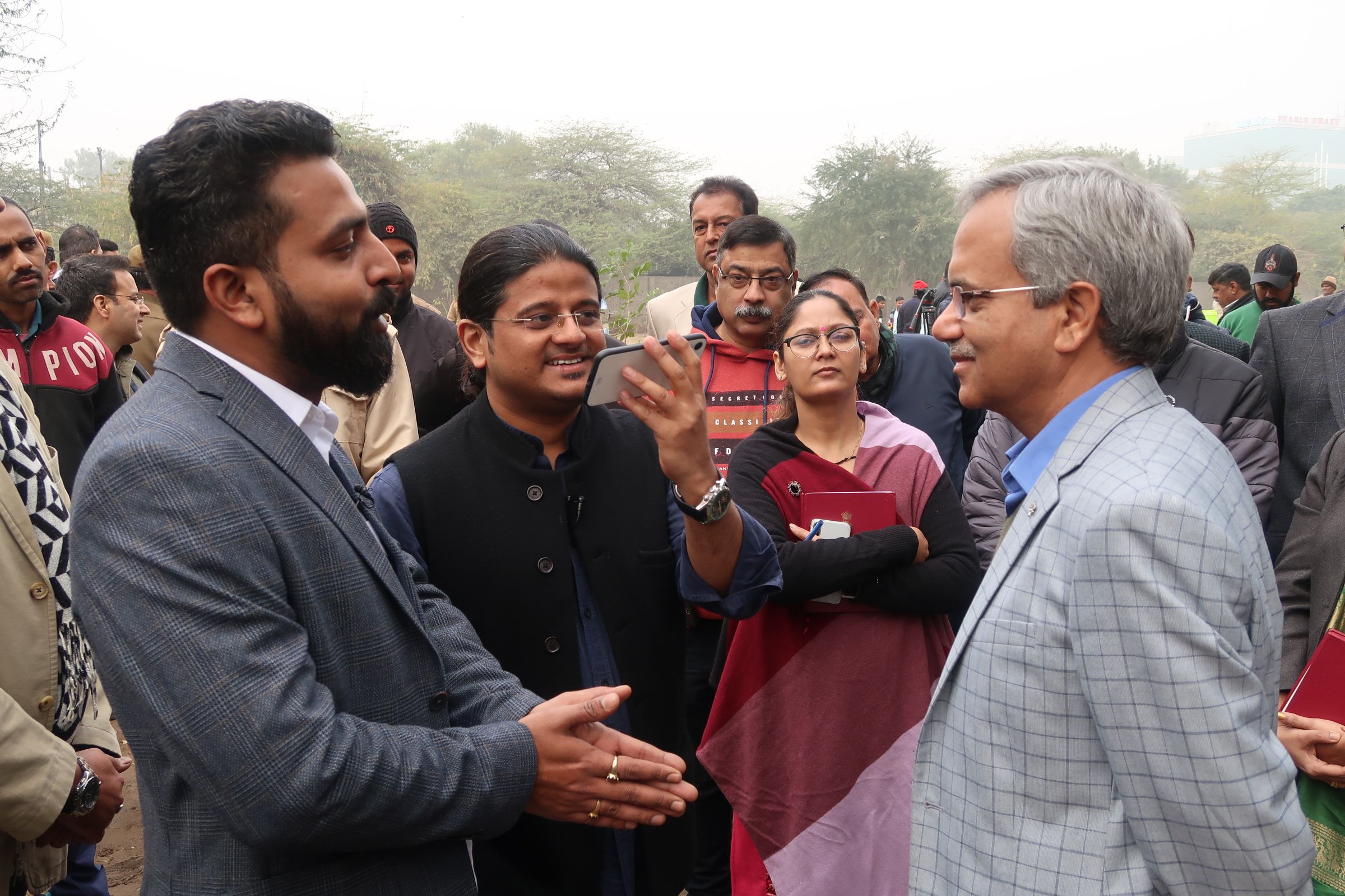 Every Vote is a seed to strengthen Democracy, said Dr. Ranbir Singh, CEO, Delhi while inaugurating the first man made forest in North Delhi Municipal Corporation on Tuesday.