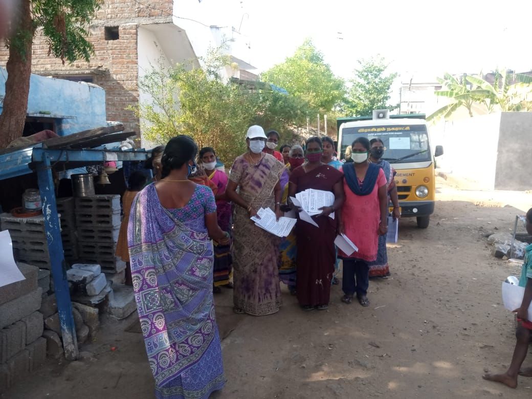 TNLA2021 - 92 Rasipuram - Election awareness Programme - Rasipuram municipality - 131 polling station on 22_03_2021
