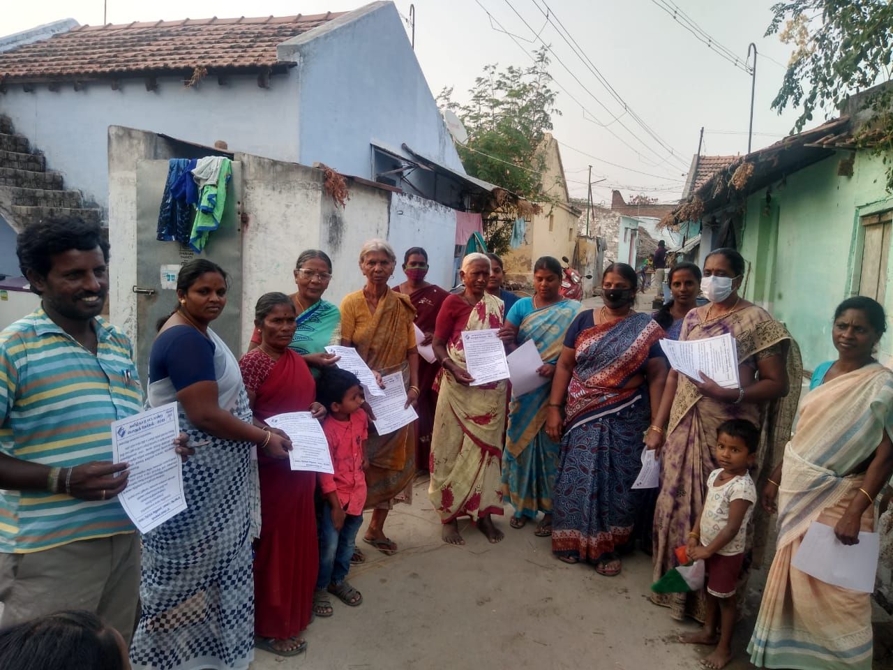 TNLA2021 - 92 Rasipuram -  Election awareness Programme - Rasipuram municipality Arignar Anna Salai - 140 polling station on 22_03_2021