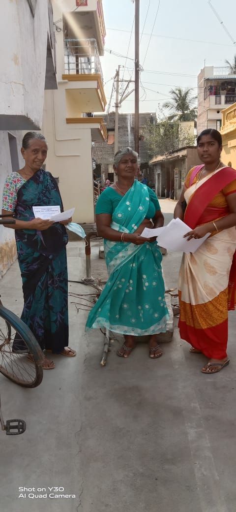 TNLA2021 - 93 Sendamangalam - Voters Awareness Programme – Erumapatty town Panchayat Ward 7 – on 24_03_2021