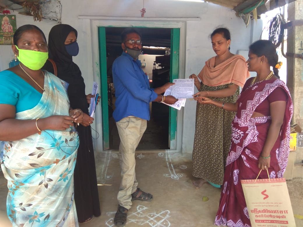TNLA2021 - 93 Sendamangalam - Voters Awareness Programme – Belukurichi – on 24_03_2021