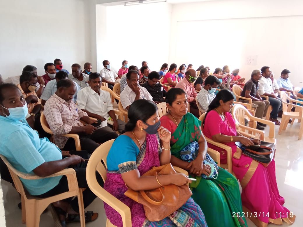 TNLA2021 - 93 Sendamangalam - Polling Personnel Training and Self Evaluation test - On 14.03.2021