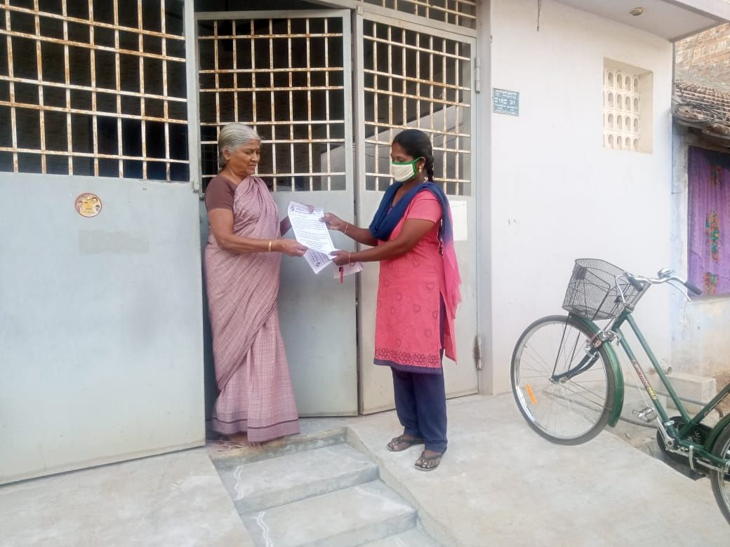 TNLA2021 - 92 Rasipuram -  Election awareness Programme - Rasipuram municipality - 133polling station on 22_03_2021