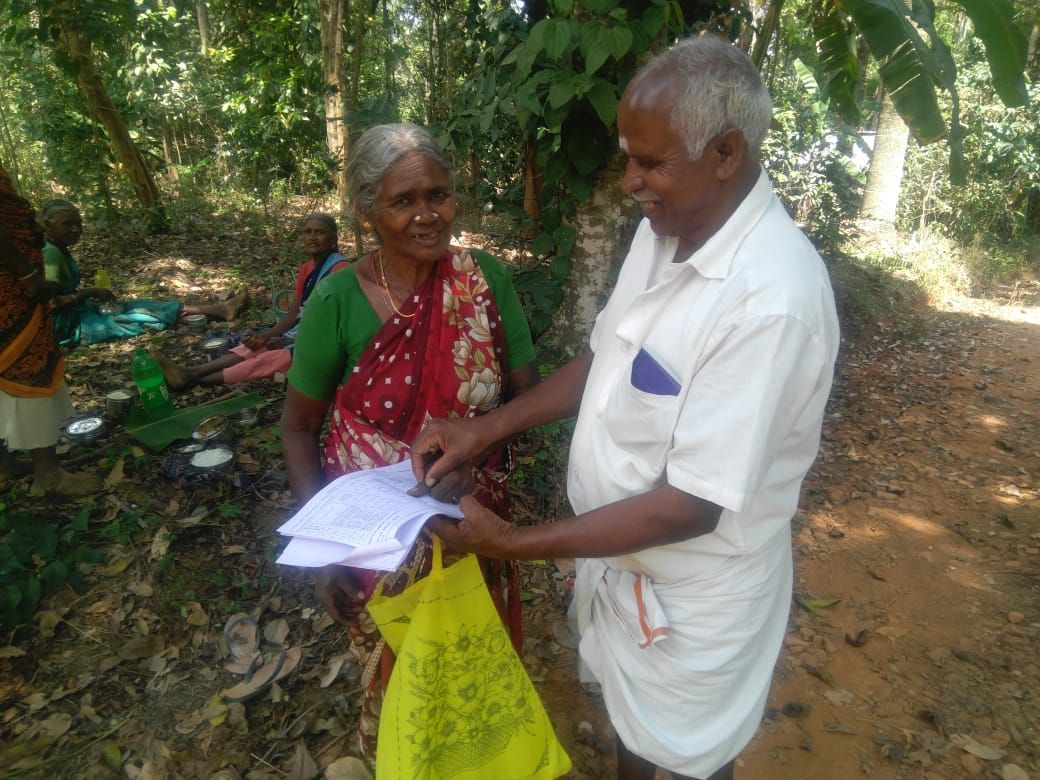 93 Sendamangalam - Issuing 12 D forms -10.03.2021_2