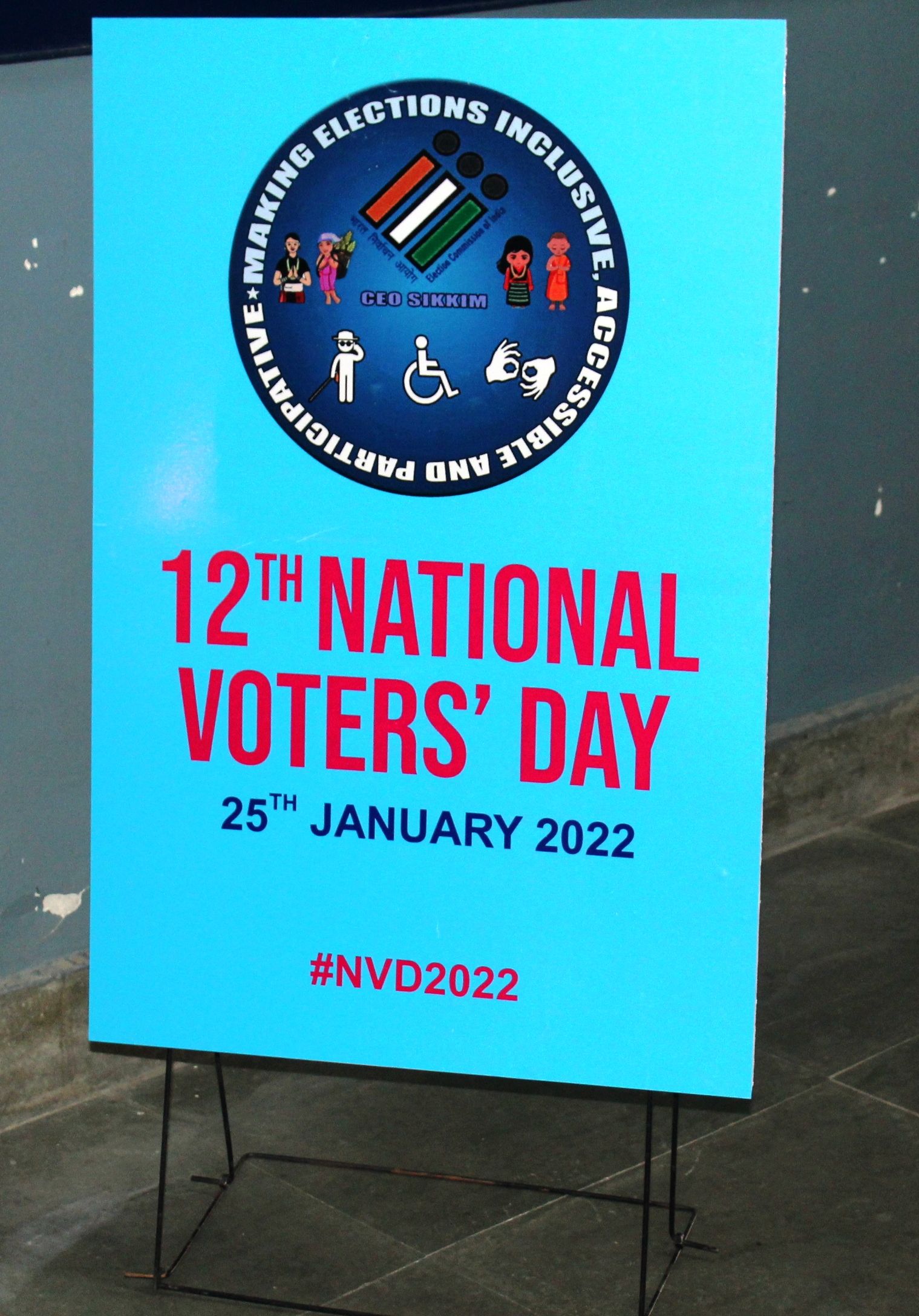 National Voter's Day 2022 (Sikkim)