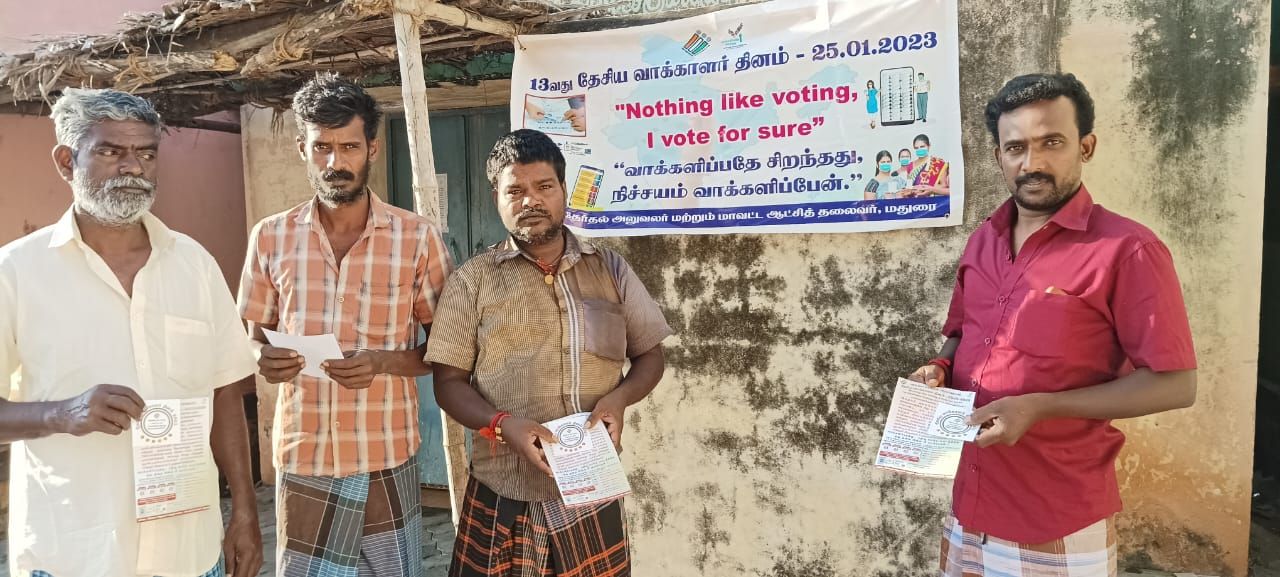 195.Thiruparankundram AC - National Voters Day Celebration 2023