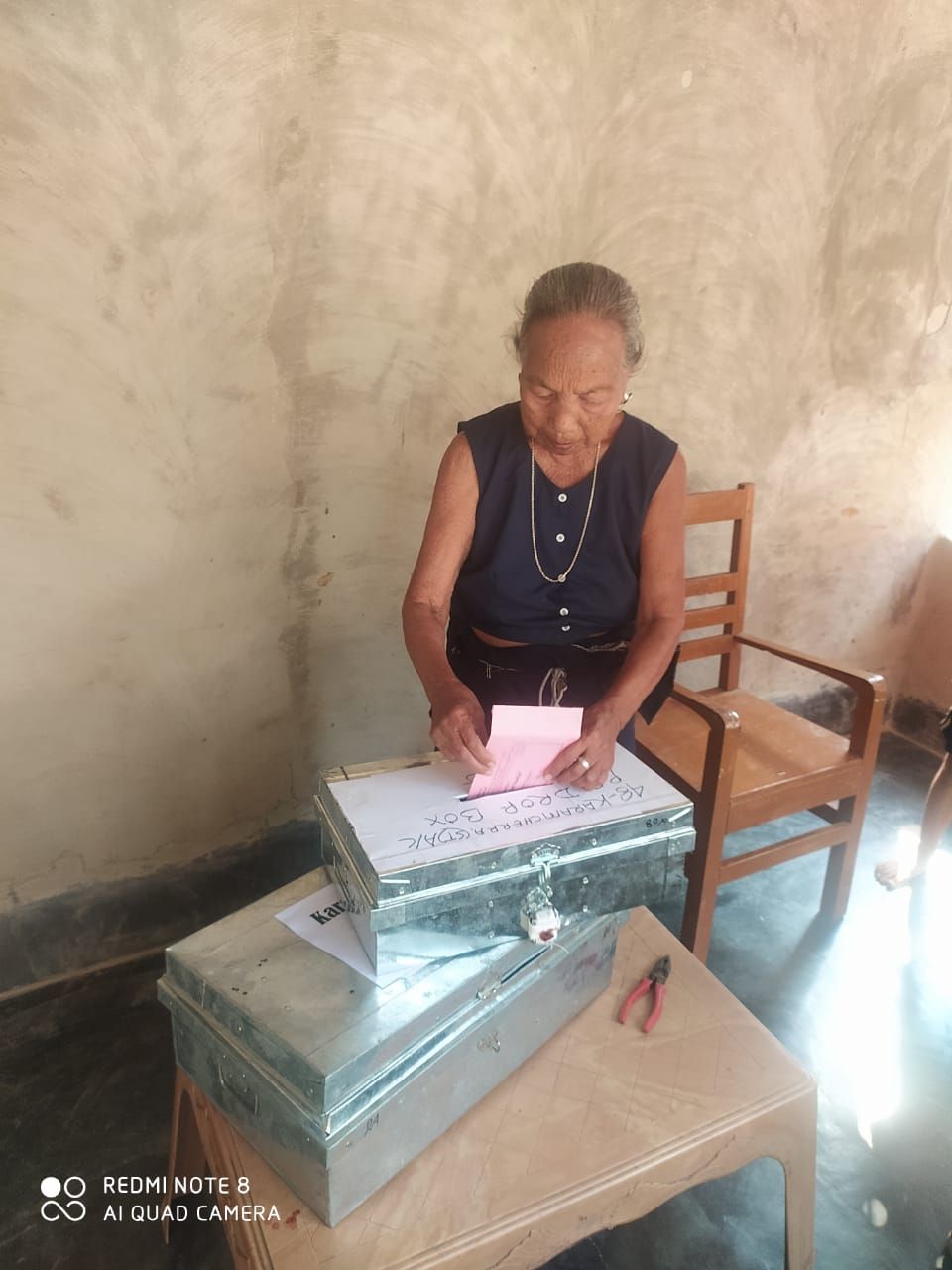 PwDs availing Home Voting through PB
