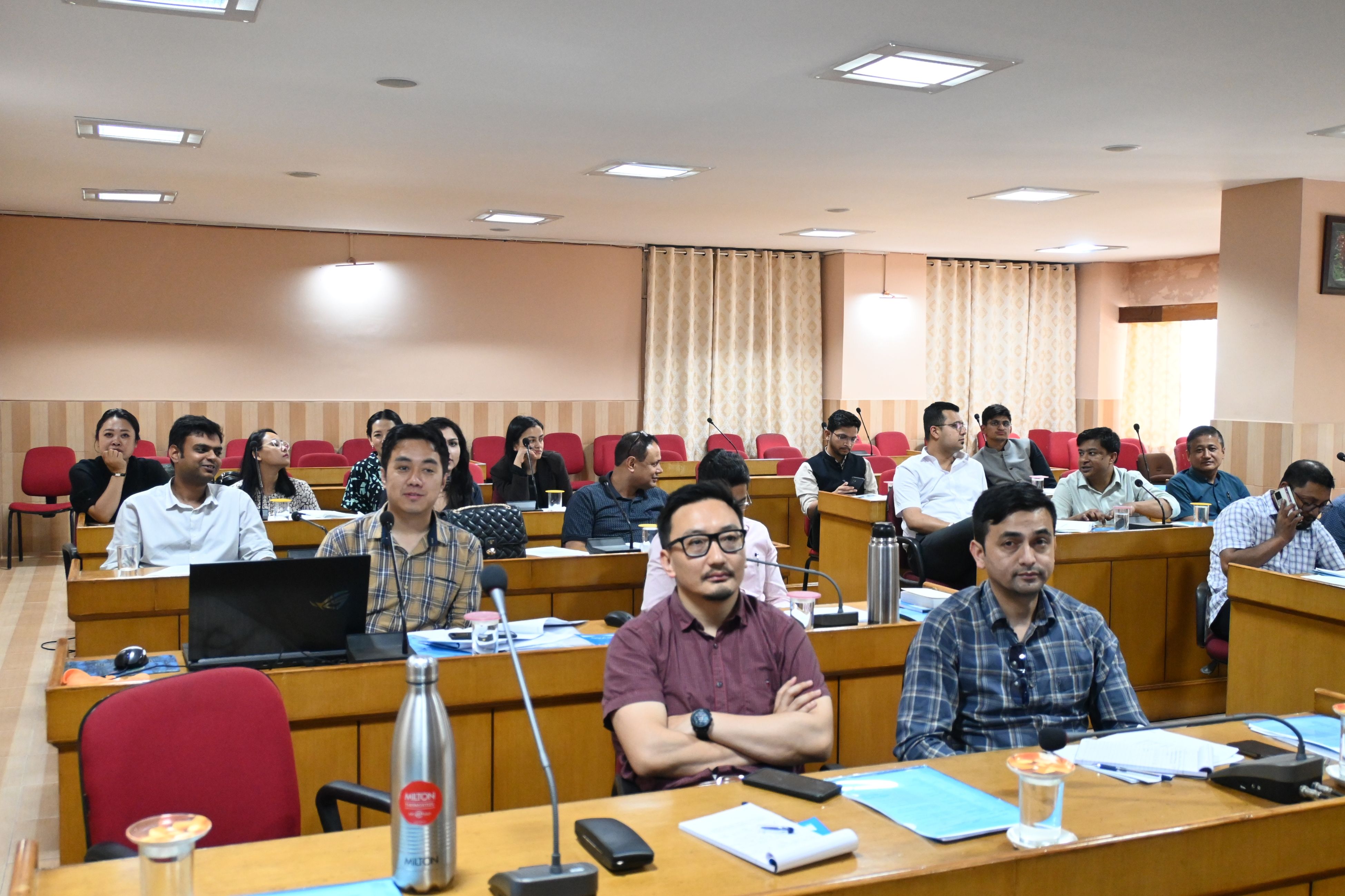 SLMTs and NLMTs training  at the conference hall of O/o the Chief Electoral Officer, Sikkim