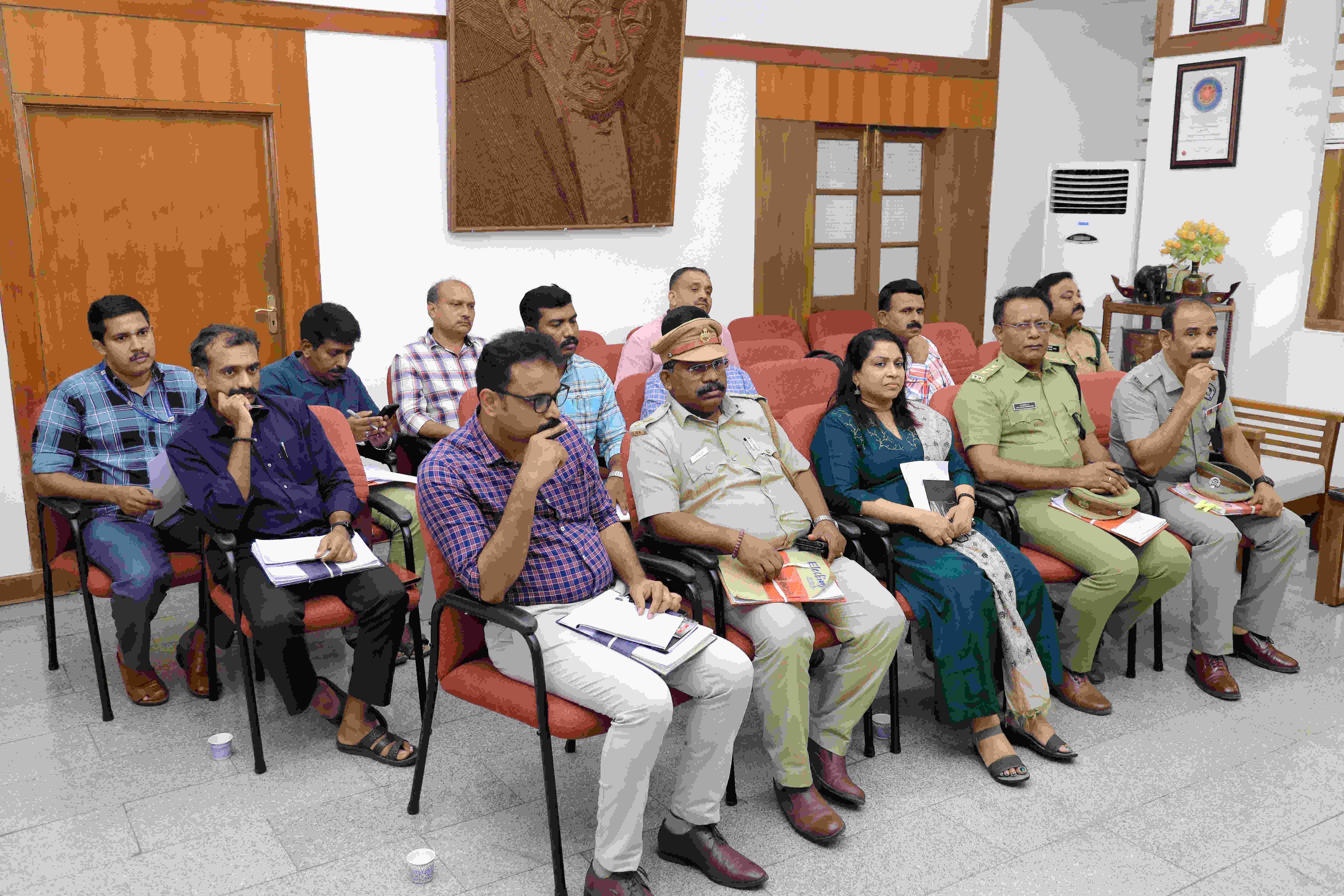 General Election to Lok Sabha 2024-Review on Poll-preparedness at Collectorate Kottayam
