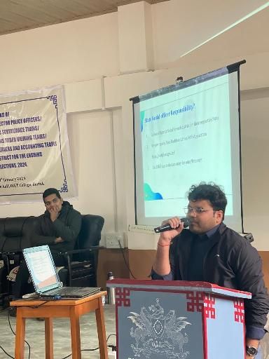 Training  for Polling Officers and presiding Officer for forth coming election 2024