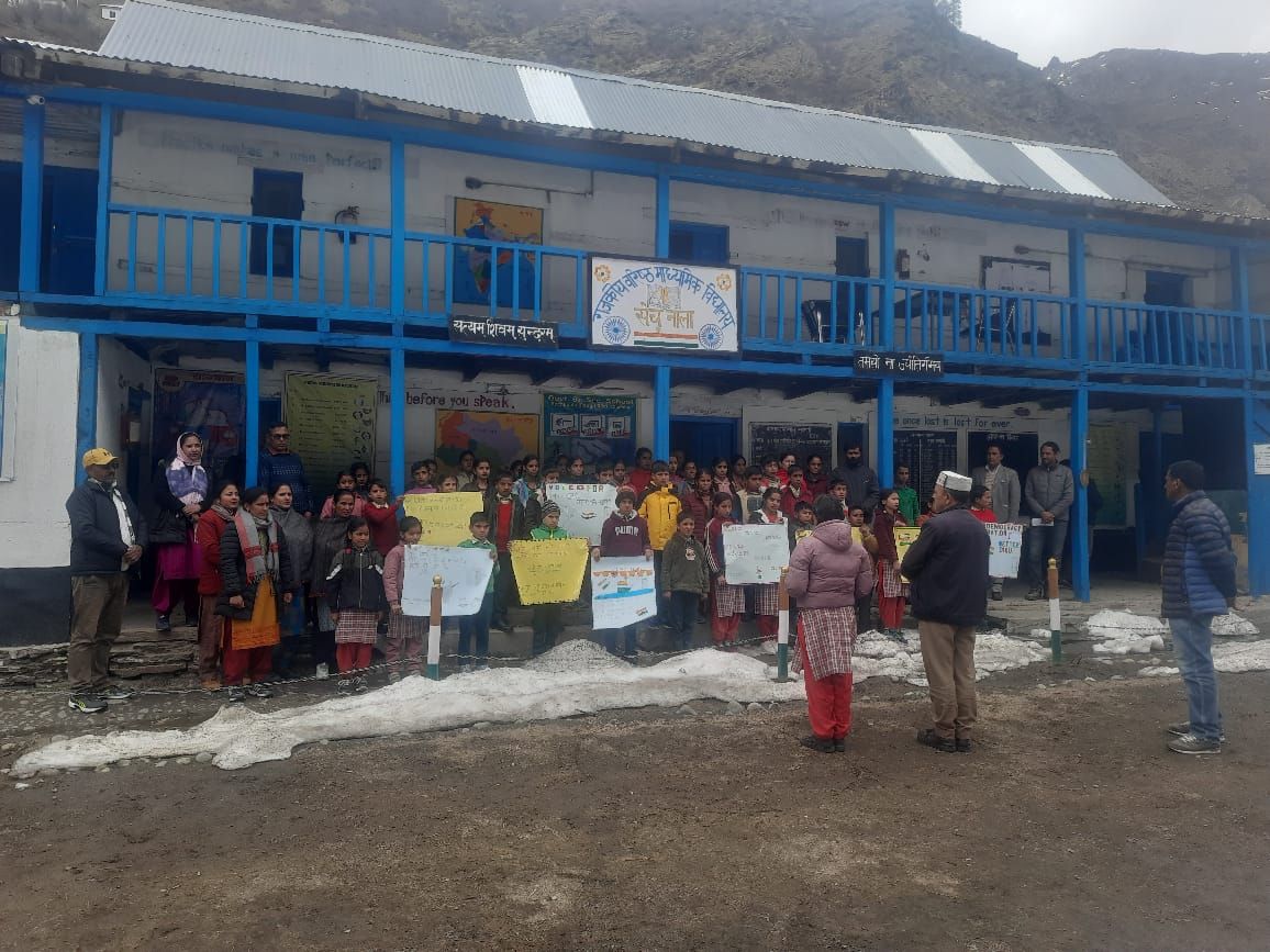 Sveep activities at GSSS Sechunalla Pangi