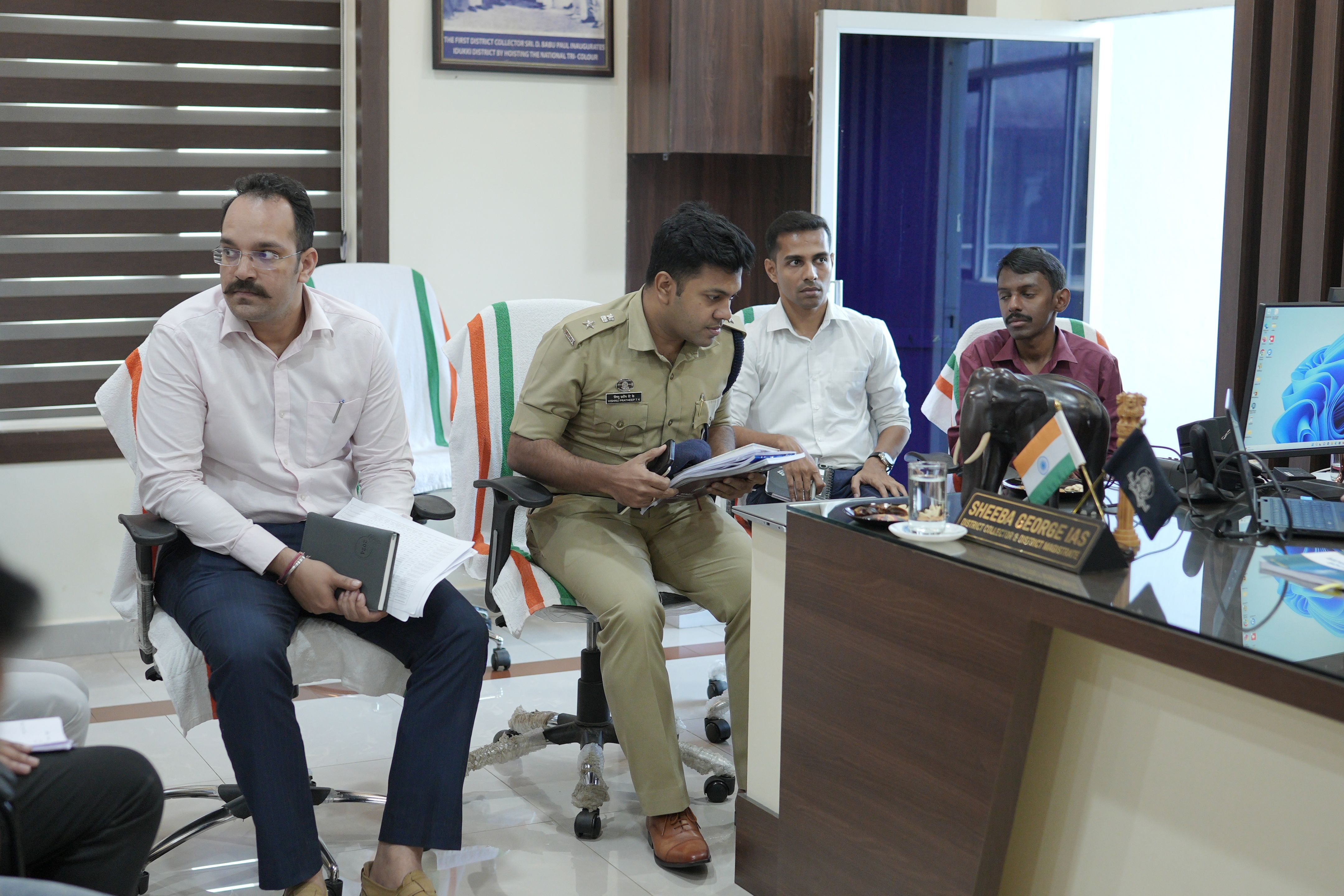 Poll Preparedness Review Meeting -Idukki