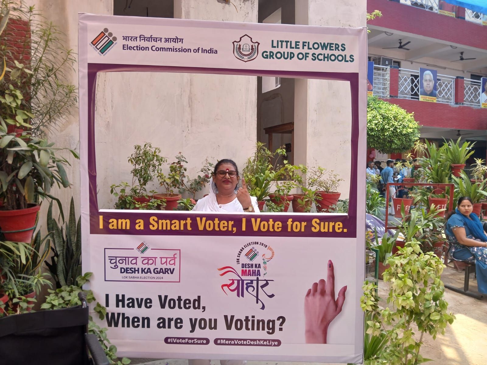 Transgender Voters after cast their votes in Lok Sabha Election - 2024